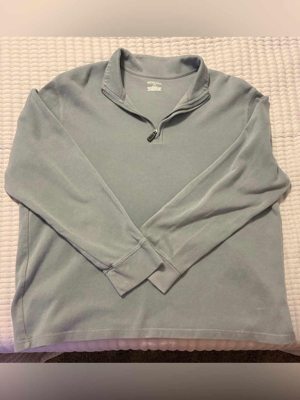 Men's Quarter-Zip Pullover Sweater